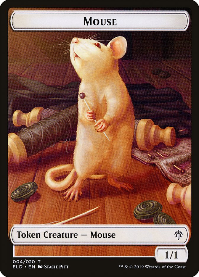 Mouse [Throne of Eldraine Tokens] | Gaming Infinity