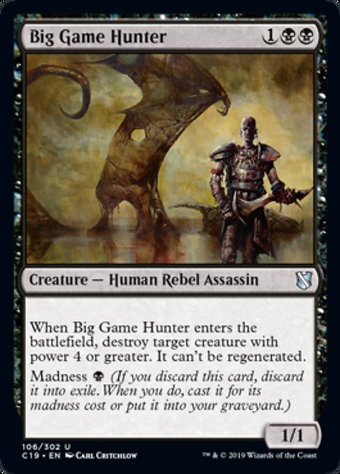 Big Game Hunter [Commander 2019] | Gaming Infinity