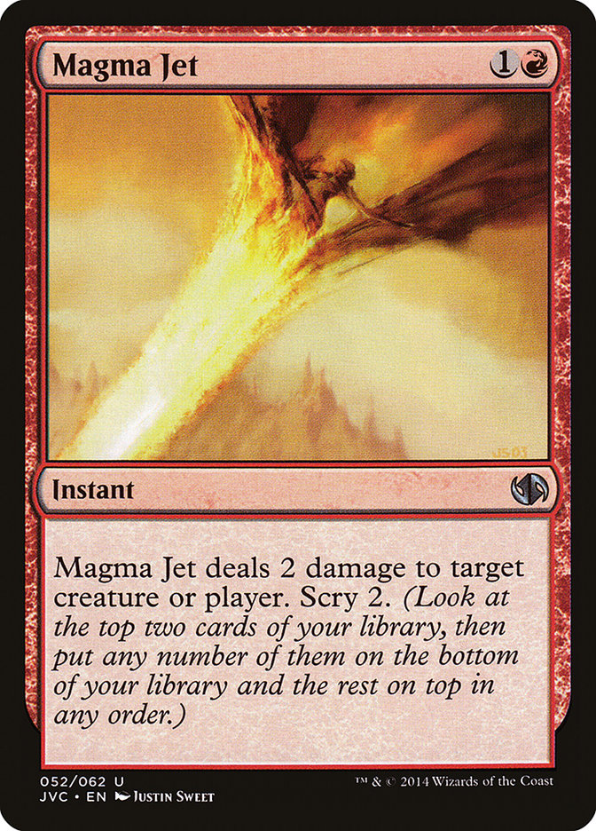 Magma Jet [Duel Decks Anthology] | Gaming Infinity