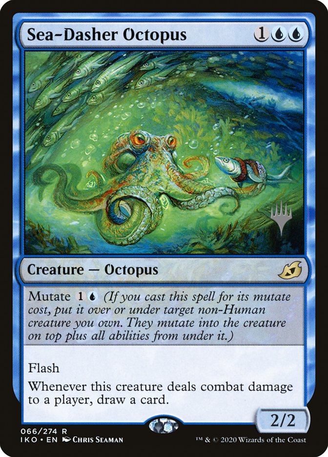 Sea-Dasher Octopus (Promo Pack) [Ikoria: Lair of Behemoths Promos] | Gaming Infinity