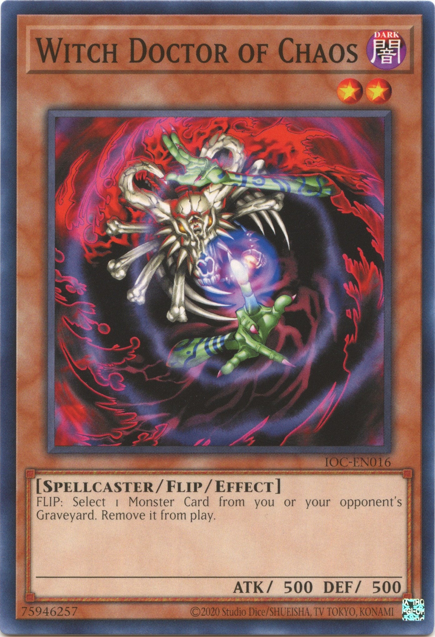 Witch Doctor of Chaos (25th Anniversary) [IOC-EN016] Common | Gaming Infinity