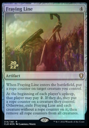 Fraying Line [Commander Legends: Battle for Baldur's Gate Prerelease Promos] | Gaming Infinity