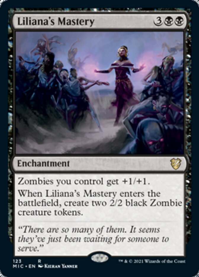 Liliana's Mastery [Innistrad: Midnight Hunt Commander] | Gaming Infinity