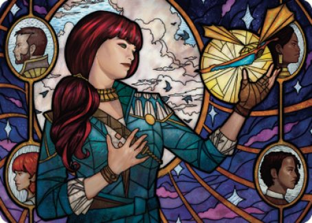 Jhoira, Ageless Innovator Art Card [Dominaria United Art Series] | Gaming Infinity