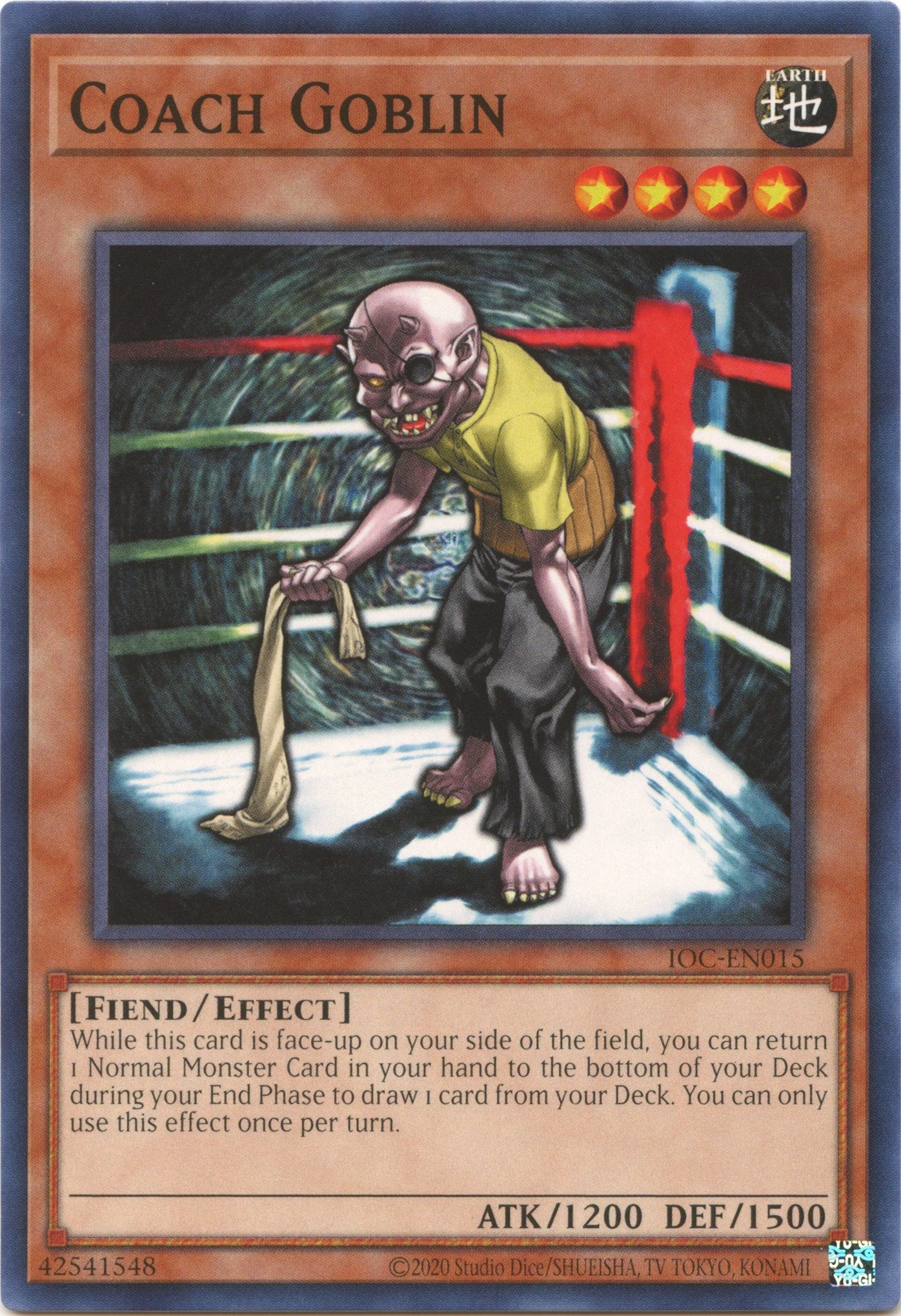 Coach Goblin (25th Anniversary) [IOC-EN015] Common | Gaming Infinity
