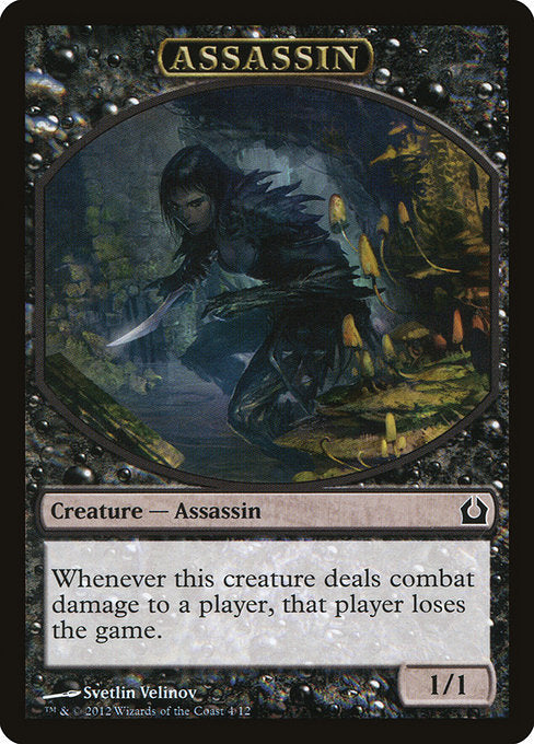 Assassin Token [Return to Ravnica Tokens] | Gaming Infinity