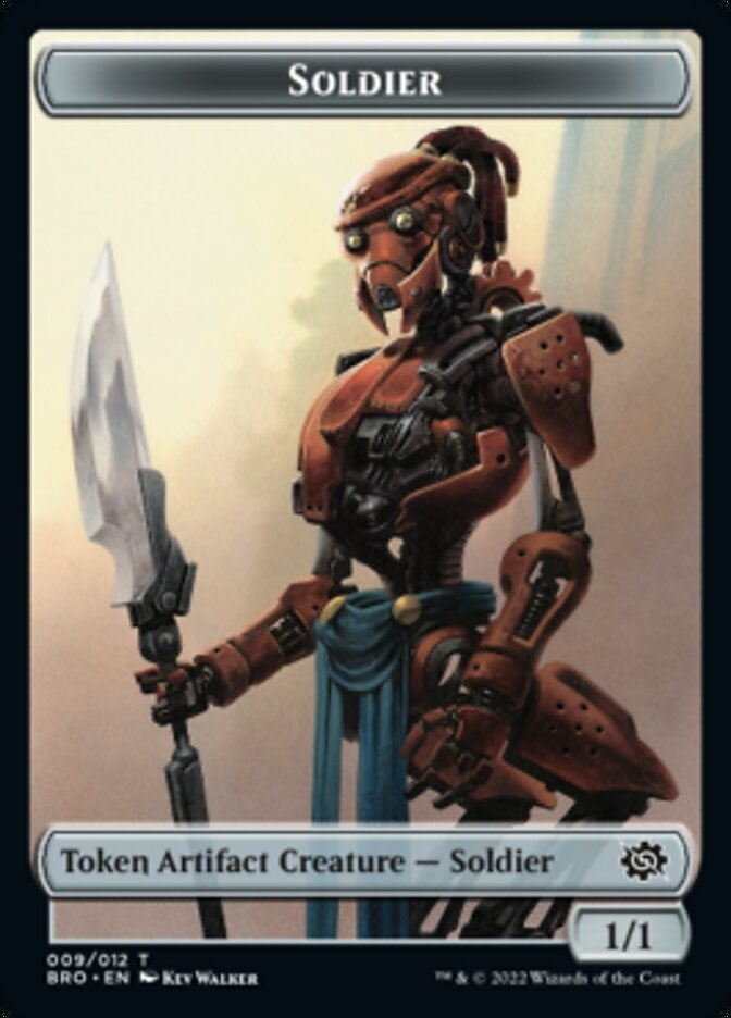 Soldier Token (009) [The Brothers' War Tokens] | Gaming Infinity