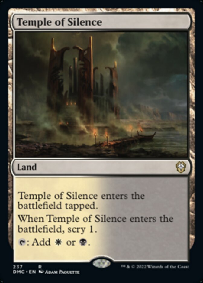 Temple of Silence [Dominaria United Commander] | Gaming Infinity