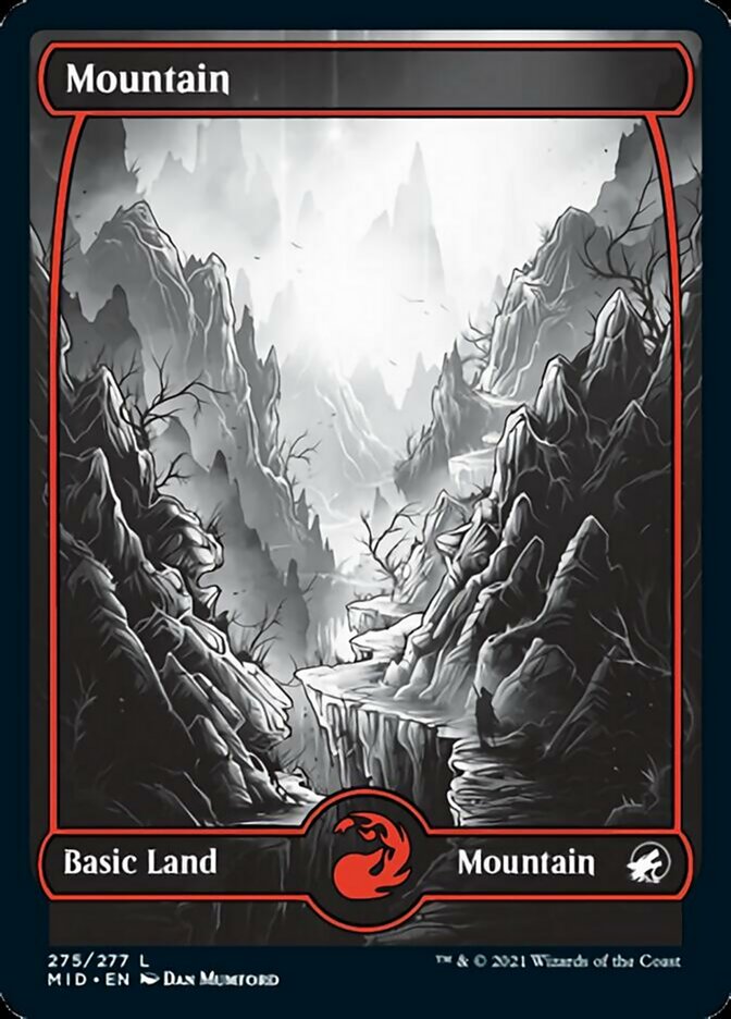 Mountain (275) [Innistrad: Midnight Hunt] | Gaming Infinity