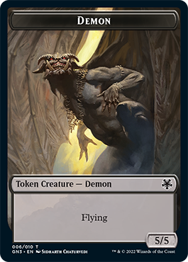 Bird Illusion // Demon Double-Sided Token [Game Night: Free-for-All Tokens] | Gaming Infinity