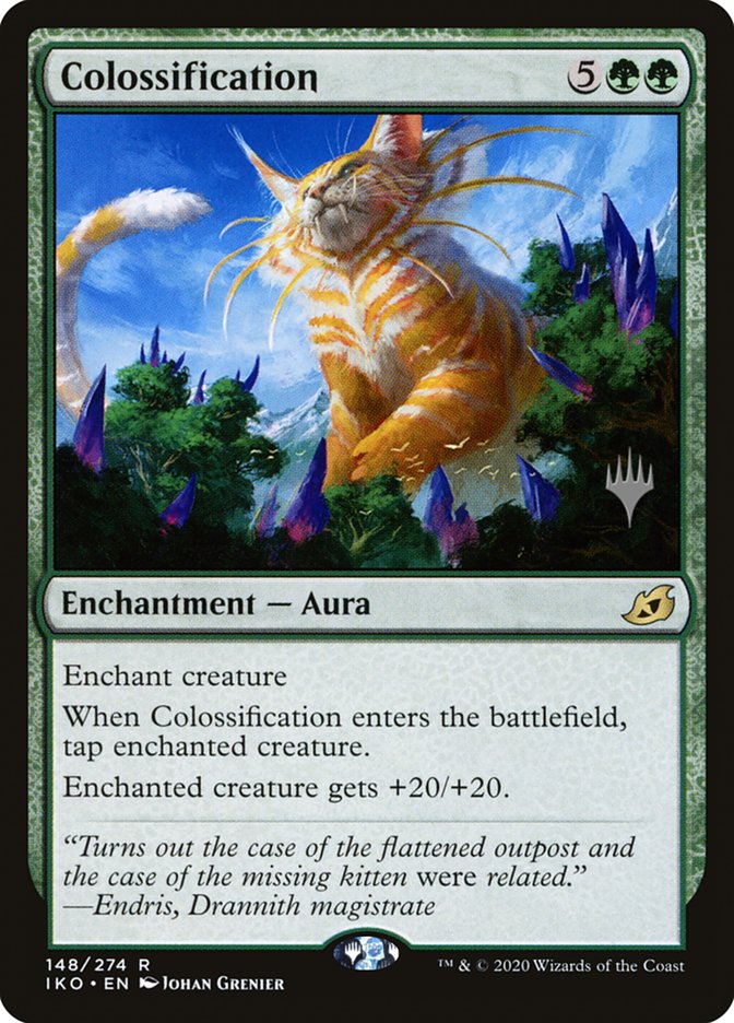 Colossification (Promo Pack) [Ikoria: Lair of Behemoths Promos] | Gaming Infinity