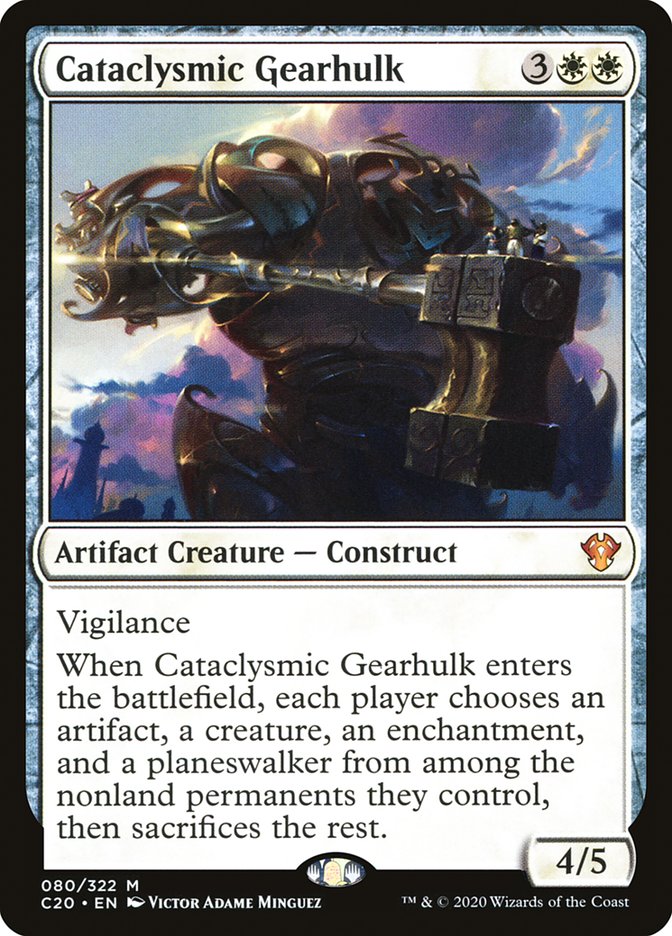 Cataclysmic Gearhulk [Commander 2020] | Gaming Infinity