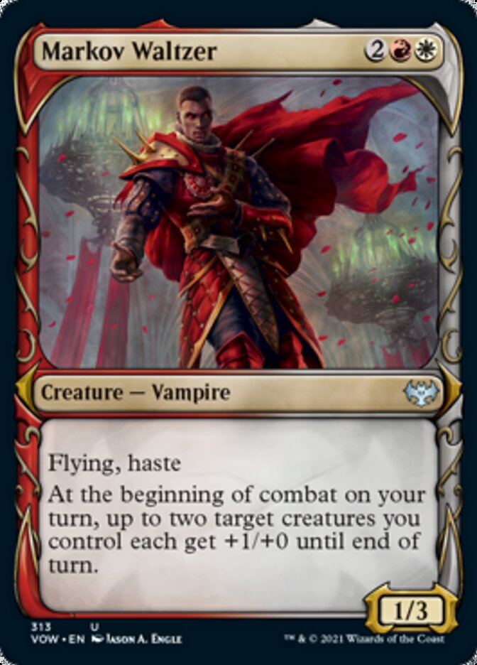 Markov Waltzer (Showcase Fang Frame) [Innistrad: Crimson Vow] | Gaming Infinity