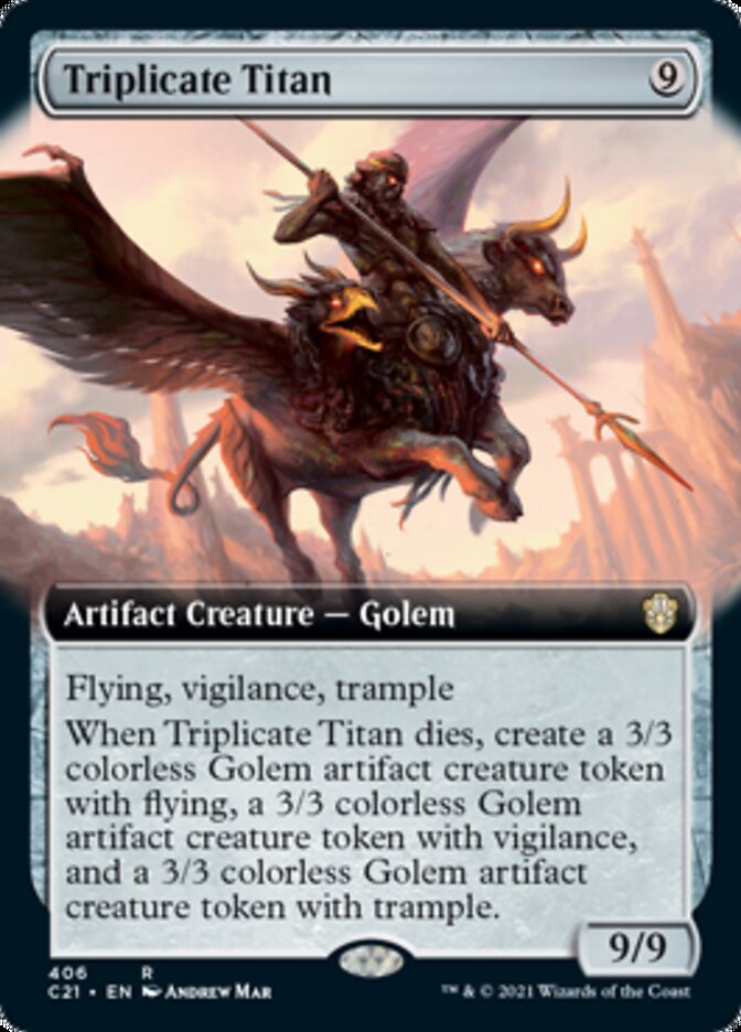 Triplicate Titan (Extended) [Commander 2021] | Gaming Infinity