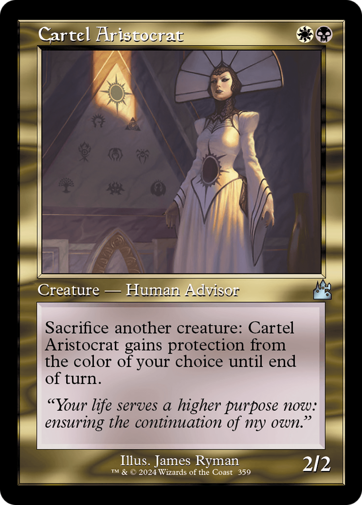 Cartel Aristocrat (Retro Frame) [Ravnica Remastered] | Gaming Infinity