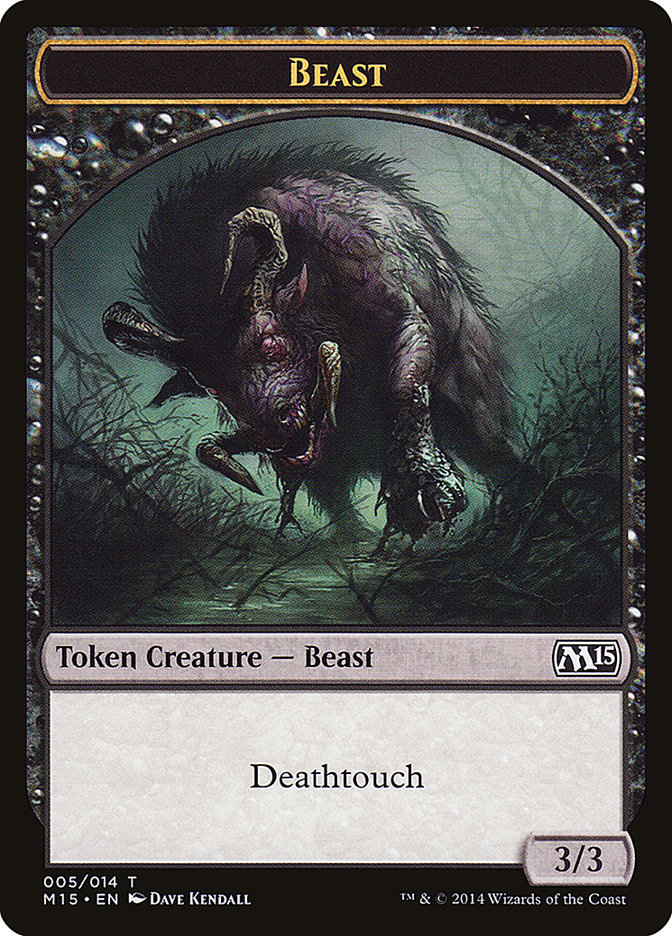 Beast (005/014) [Magic 2015 Tokens] | Gaming Infinity