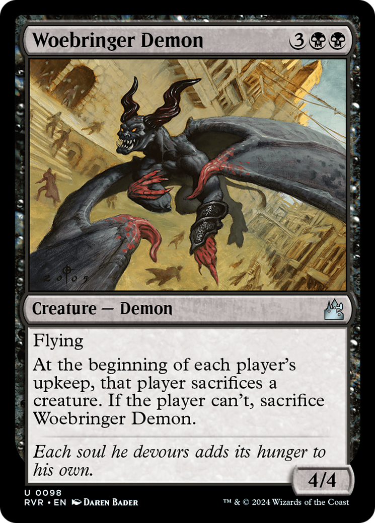 Woebringer Demon [Ravnica Remastered] | Gaming Infinity