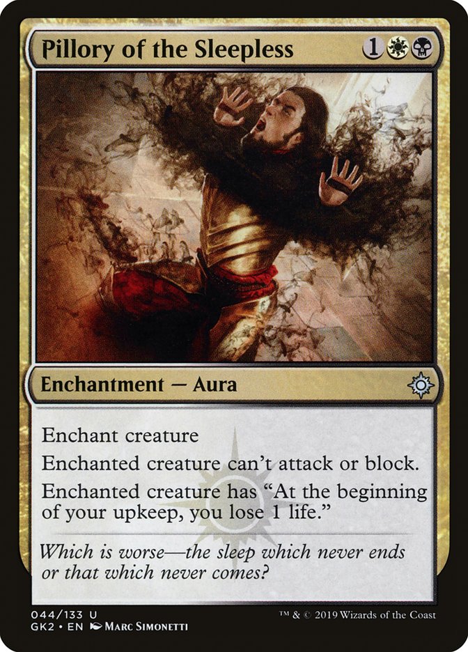 Pillory of the Sleepless [Ravnica Allegiance Guild Kit] | Gaming Infinity