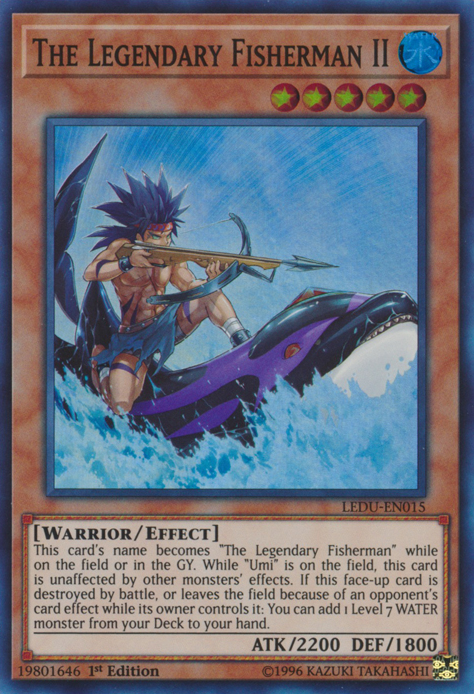 The Legendary Fisherman II [LEDU-EN015] Super Rare | Gaming Infinity