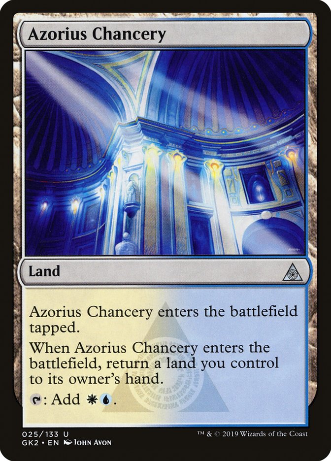 Azorius Chancery [Ravnica Allegiance Guild Kit] | Gaming Infinity