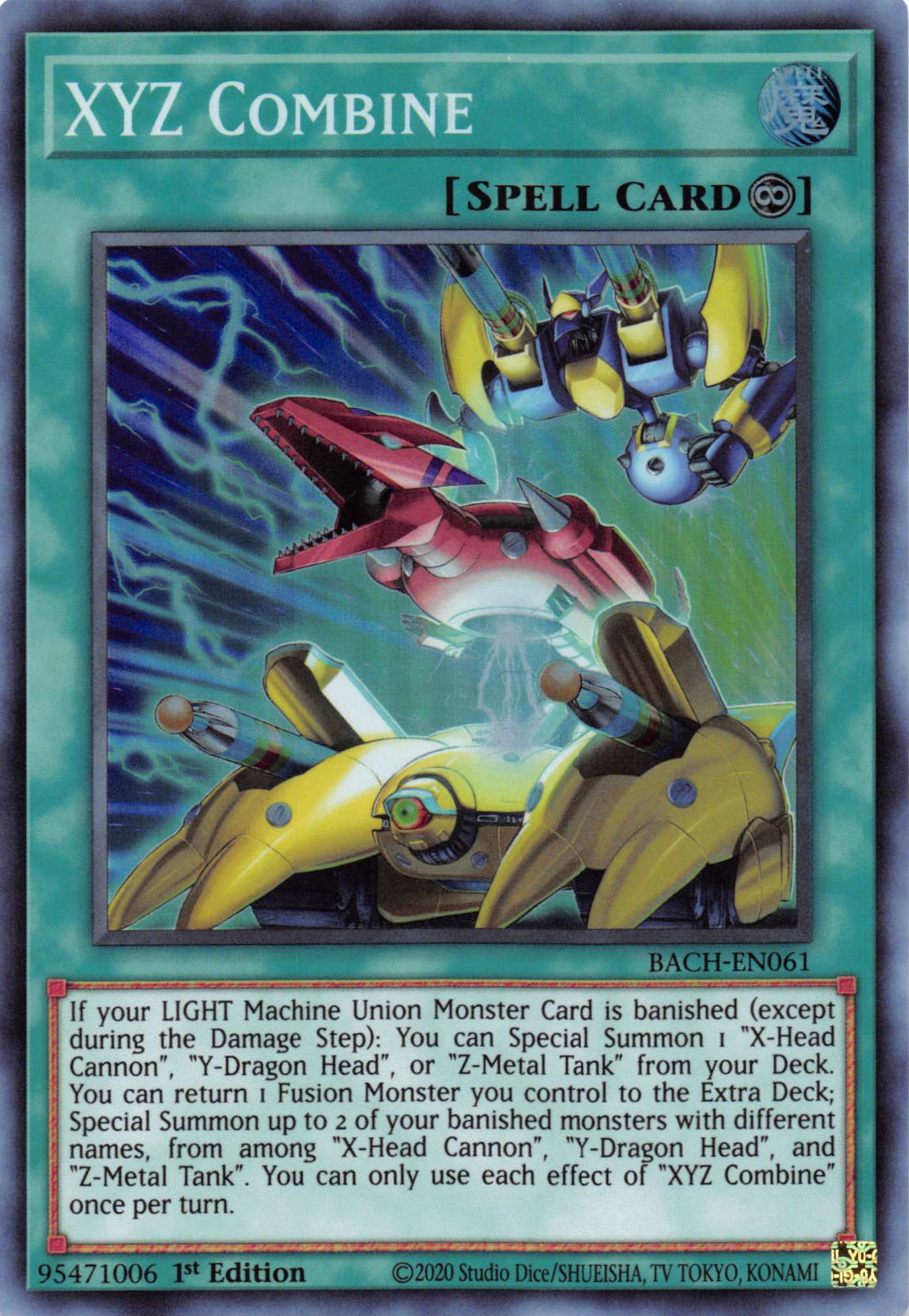 XYZ Combine [BACH-EN061] Super Rare | Gaming Infinity