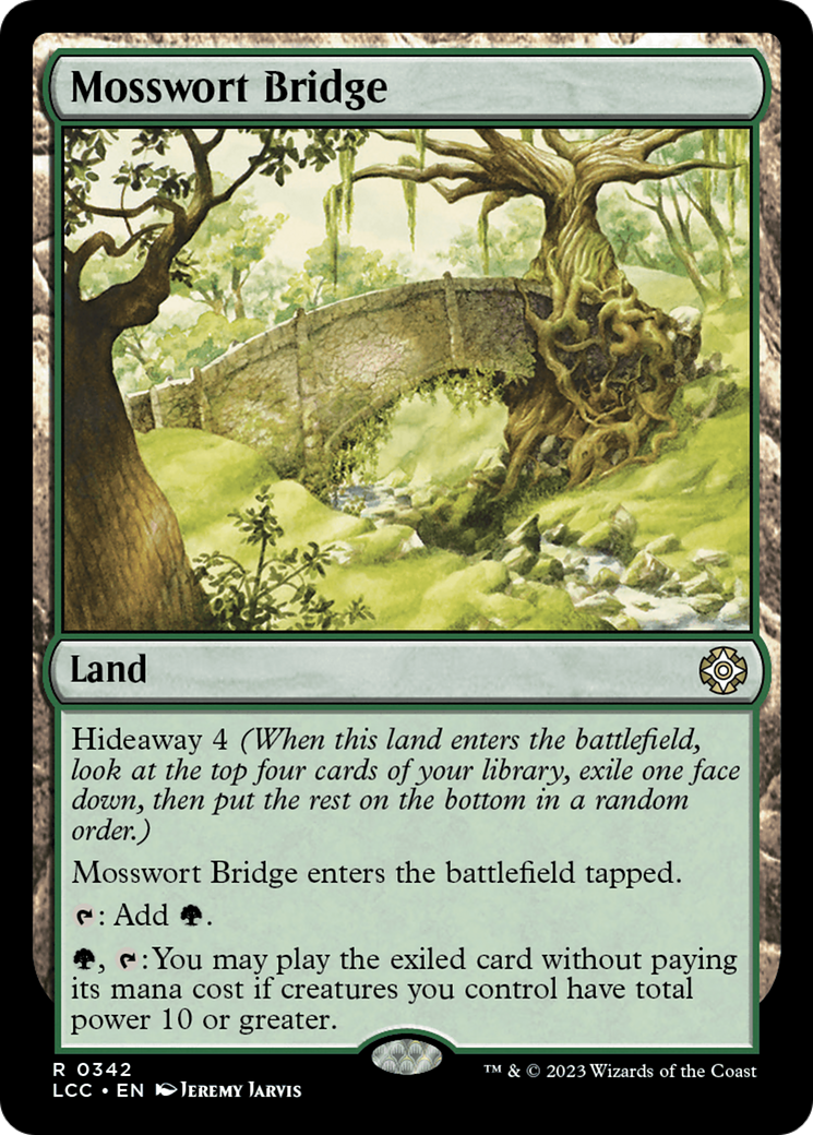 Mosswort Bridge [The Lost Caverns of Ixalan Commander] | Gaming Infinity