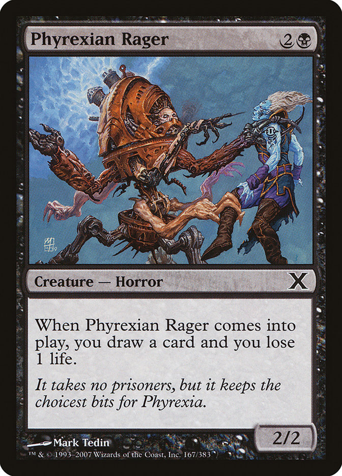 Phyrexian Rager [Tenth Edition] | Gaming Infinity