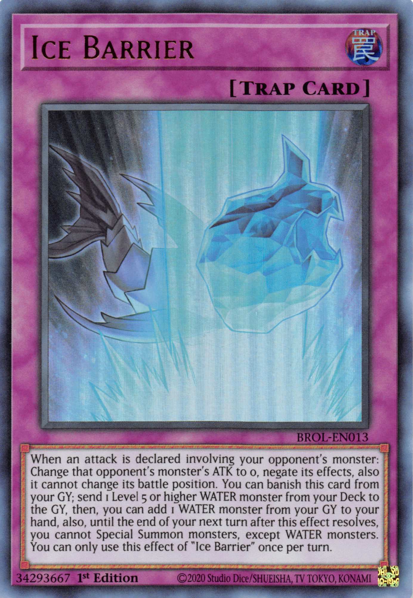 Ice Barrier [BROL-EN013] Ultra Rare | Gaming Infinity