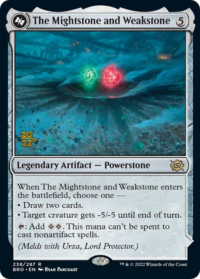 The Mightstone and Weakstone [The Brothers' War: Prerelease Promos] | Gaming Infinity