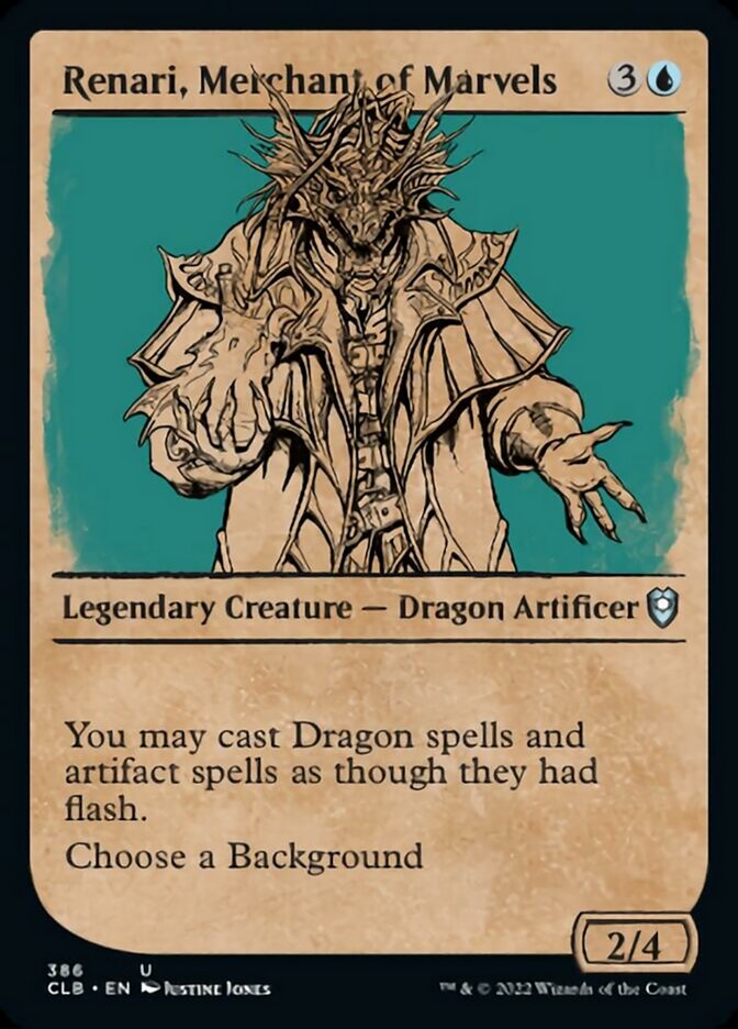 Renari, Merchant of Marvels (Showcase) [Commander Legends: Battle for Baldur's Gate] | Gaming Infinity