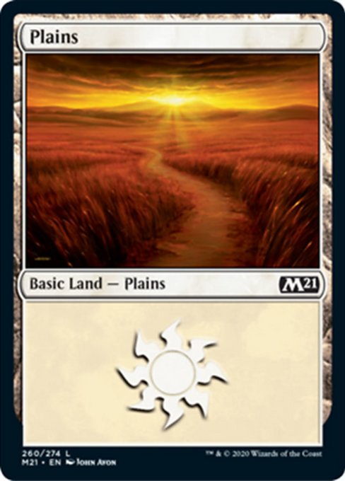 Plains [Core Set 2021] | Gaming Infinity