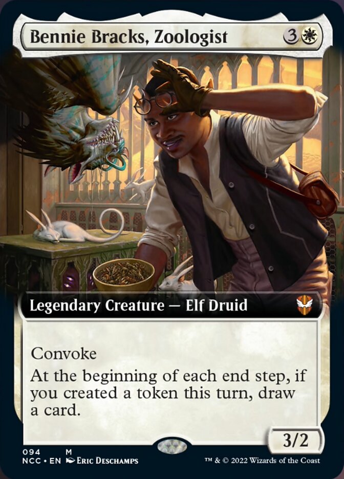 Bennie Bracks, Zoologist (Extended Art) [Streets of New Capenna Commander] | Gaming Infinity