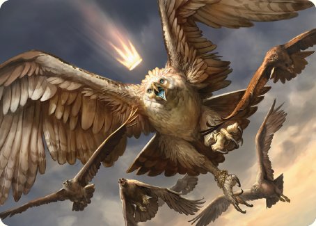 Gwaihir, Greatest of the Eagles Art Card [The Lord of the Rings: Tales of Middle-earth Art Series] | Gaming Infinity