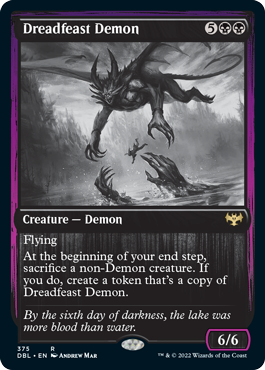 Dreadfeast Demon [Innistrad: Double Feature] | Gaming Infinity