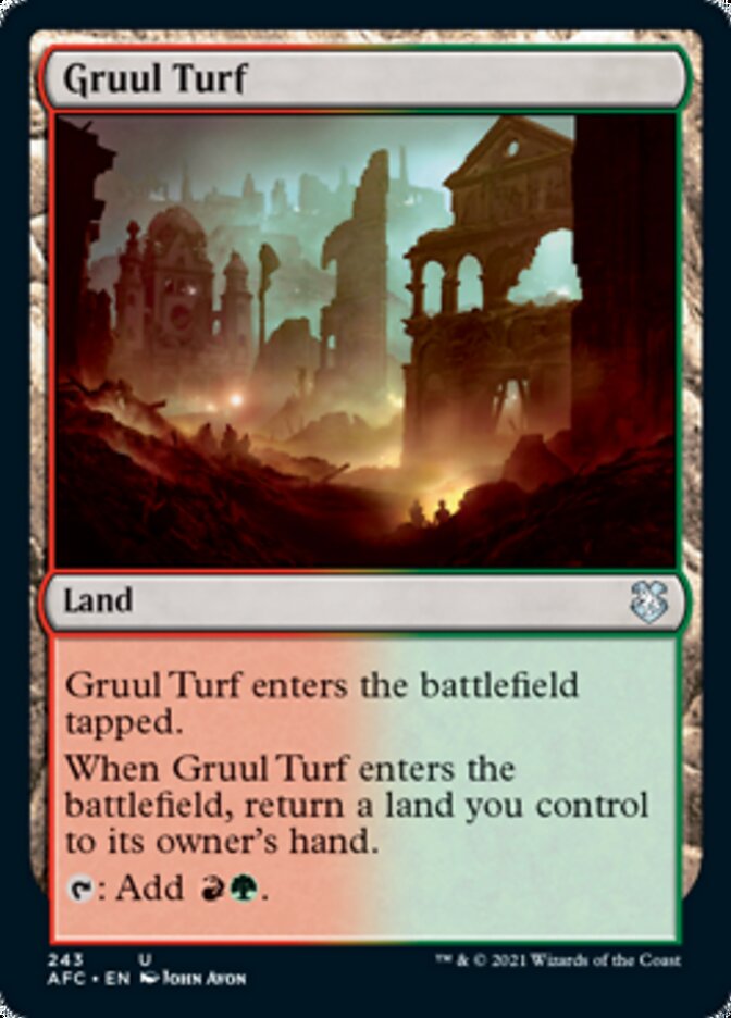 Gruul Turf [Dungeons & Dragons: Adventures in the Forgotten Realms Commander] | Gaming Infinity