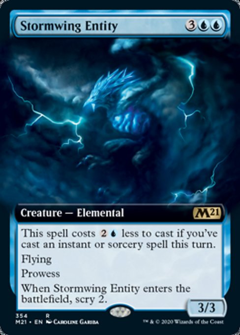 Stormwing Entity (Extended Art) [Core Set 2021] | Gaming Infinity