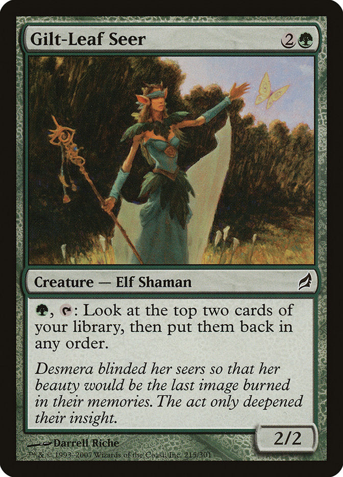 Gilt-Leaf Seer [Lorwyn] | Gaming Infinity