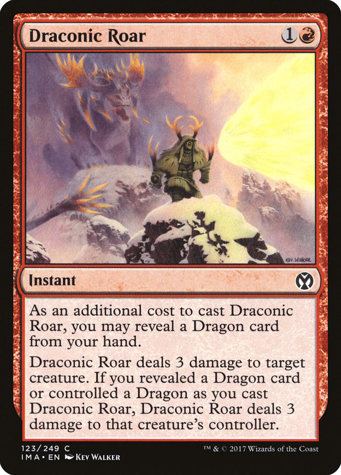 Draconic Roar [Iconic Masters] | Gaming Infinity