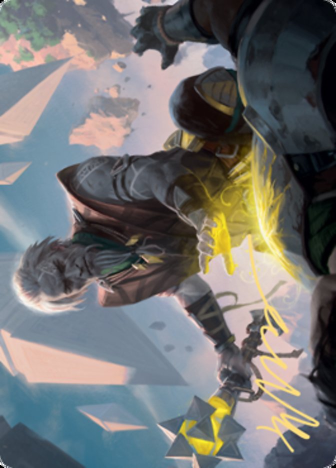 Expedition Healer Art Card (Gold-Stamped Signature) [Zendikar Rising Art Series] | Gaming Infinity