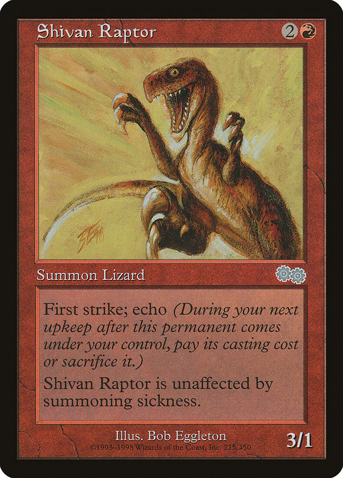 Shivan Raptor [Urza's Saga] | Gaming Infinity