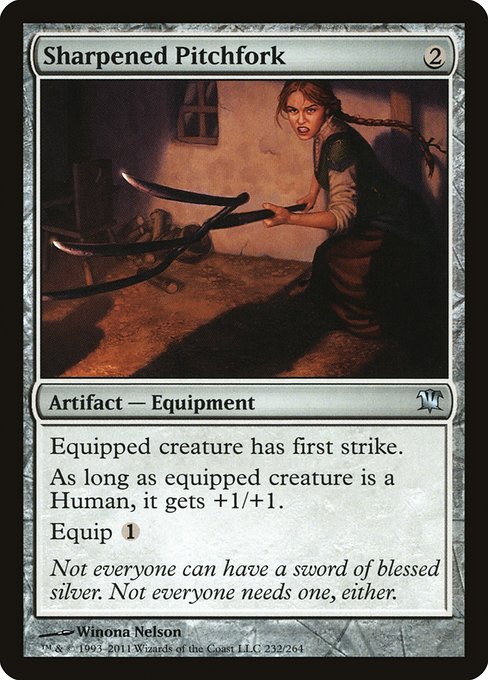 Sharpened Pitchfork [Innistrad] | Gaming Infinity