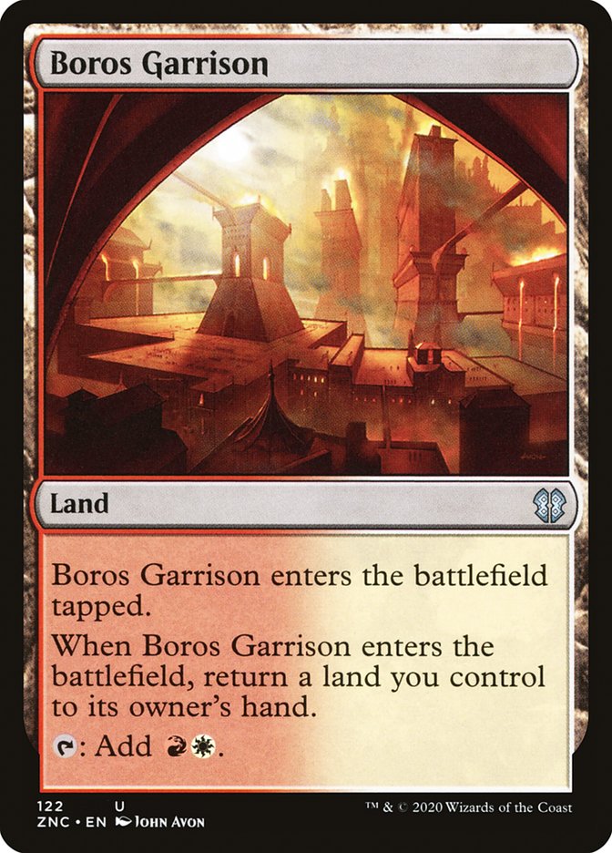 Boros Garrison [Zendikar Rising Commander] | Gaming Infinity