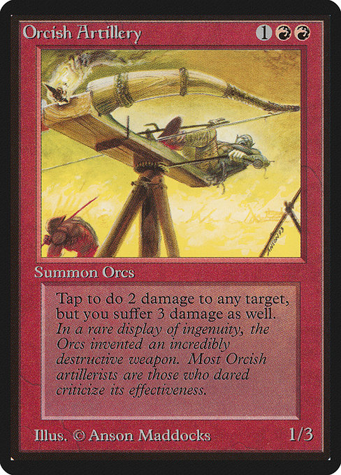 Orcish Artillery [Limited Edition Beta] | Gaming Infinity
