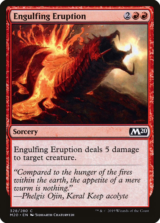 Engulfing Eruption [Core Set 2020] | Gaming Infinity