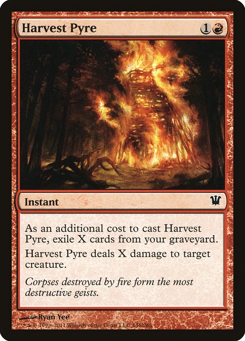 Harvest Pyre [Innistrad] | Gaming Infinity