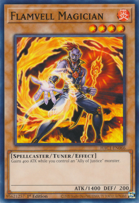 Flamvell Magician [HAC1-EN066] Common | Gaming Infinity