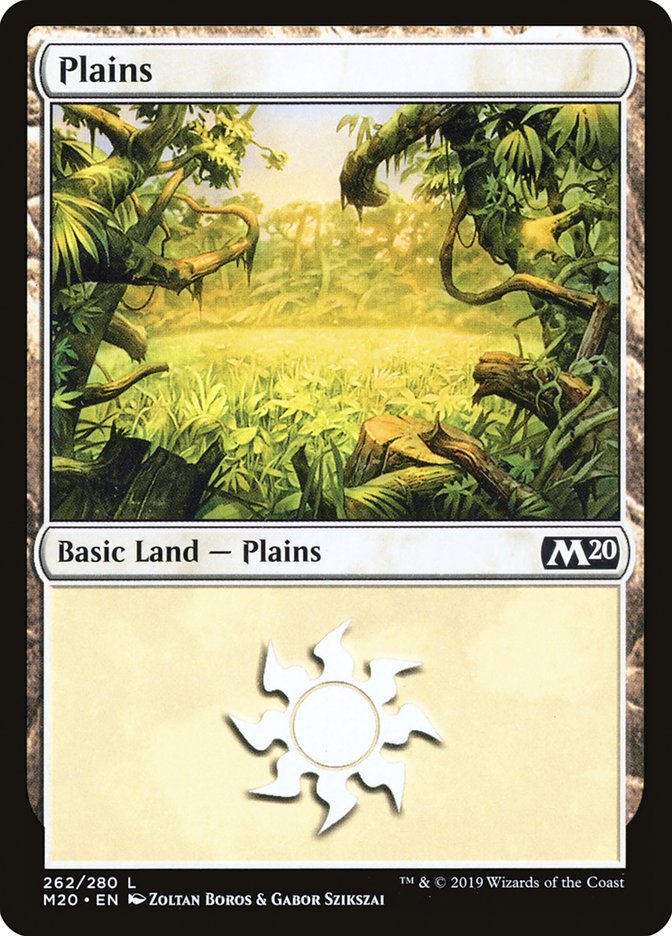 Plains (262) [Core Set 2020] | Gaming Infinity