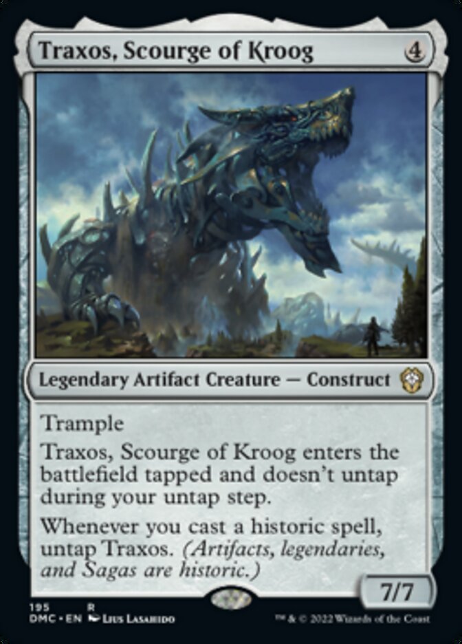 Traxos, Scourge of Kroog [Dominaria United Commander] | Gaming Infinity