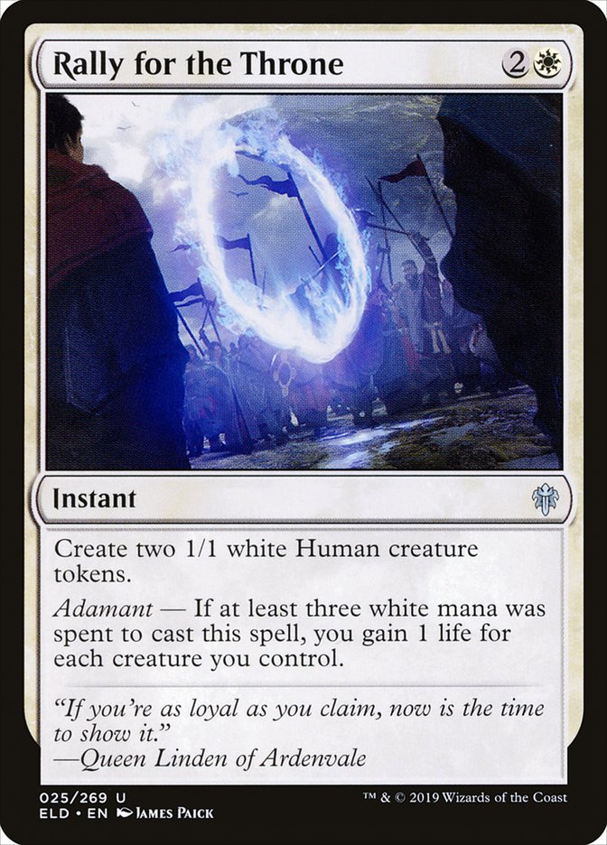 Rally for the Throne [Throne of Eldraine] | Gaming Infinity