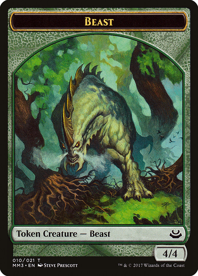 Beast (010/021) [Modern Masters 2017 Tokens] | Gaming Infinity